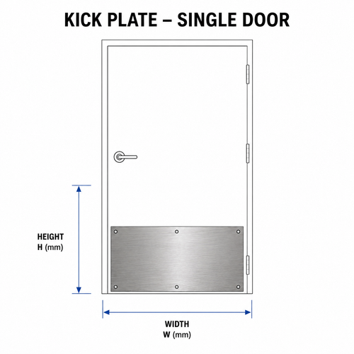 Kick Plates - Custom Sizes
